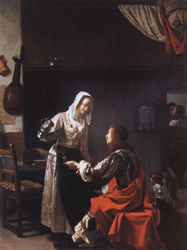 MIERIS, Frans van, the Elder Tavern scene oil painting picture